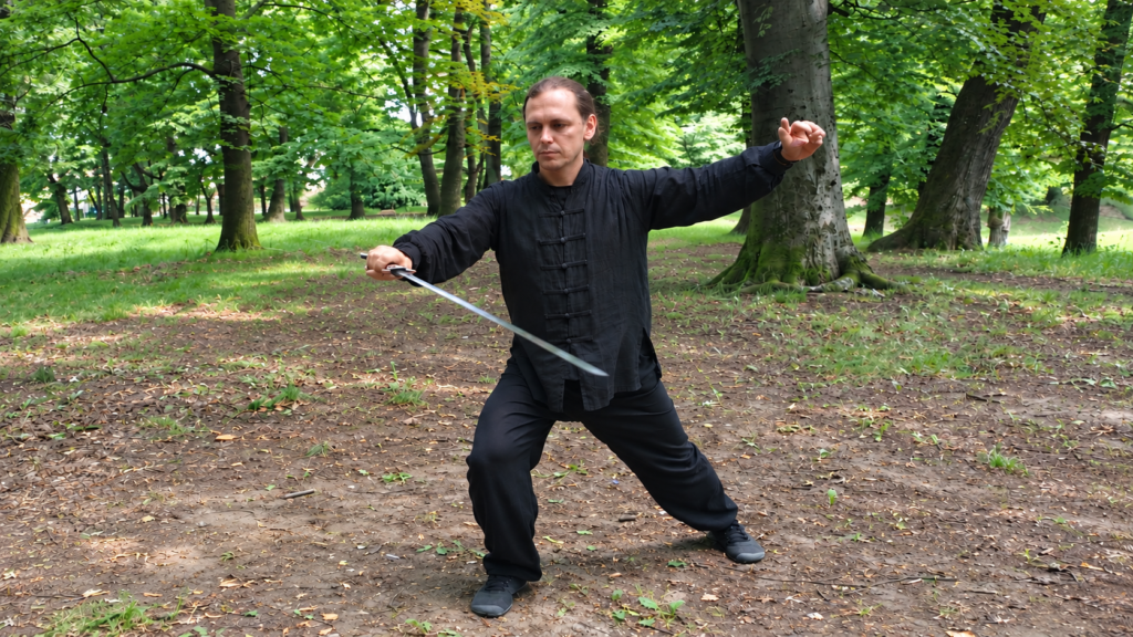 Miecz Tai Chi warsztaty z Radkiem Weglarzem w Łodzi
