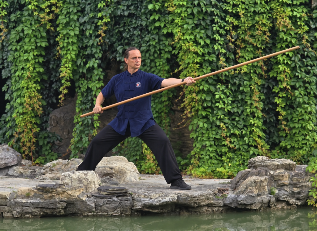 Kij Tai Chi instruktor Radek Węglarz